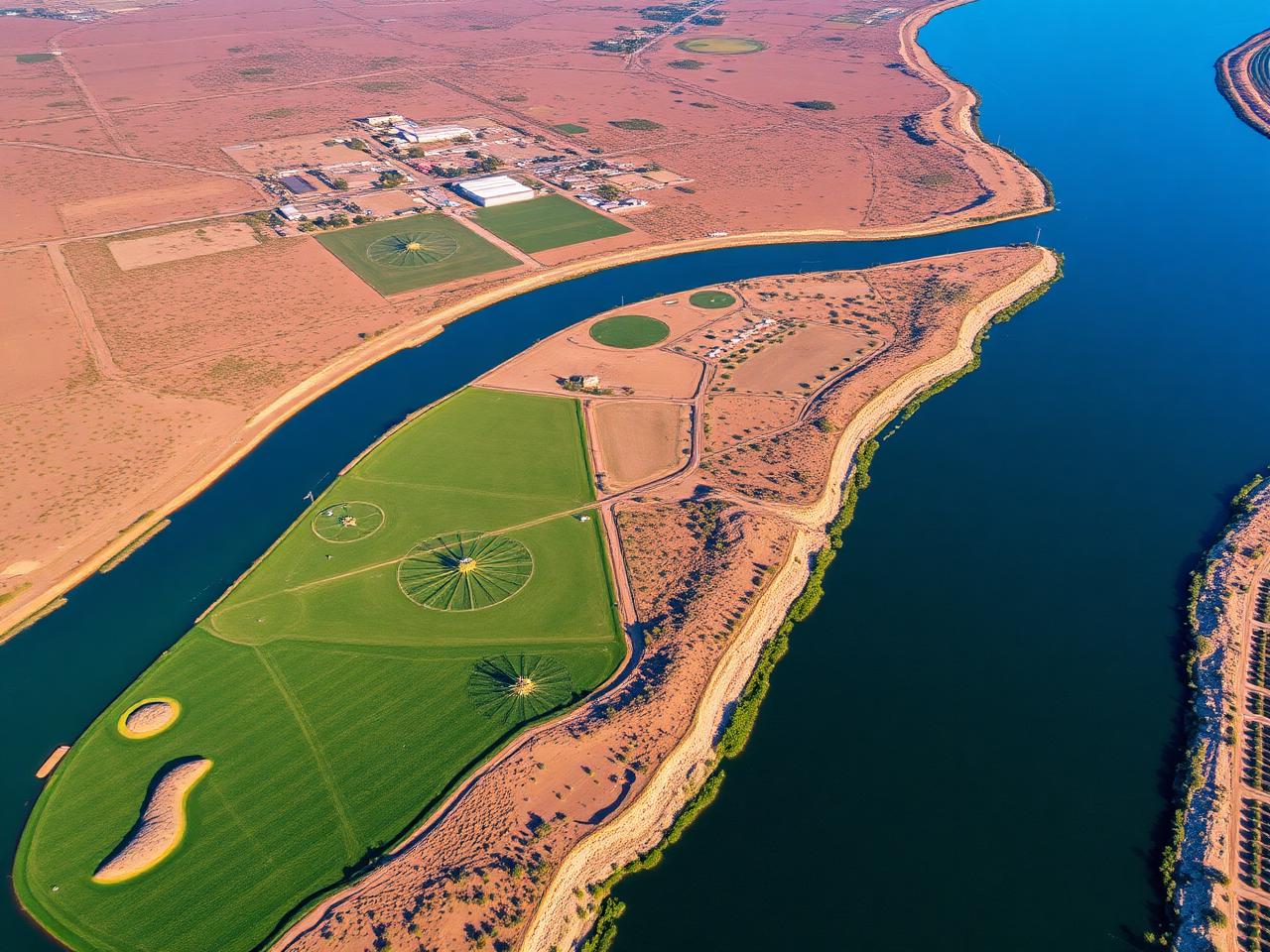 Groblershoop Orange River Farm